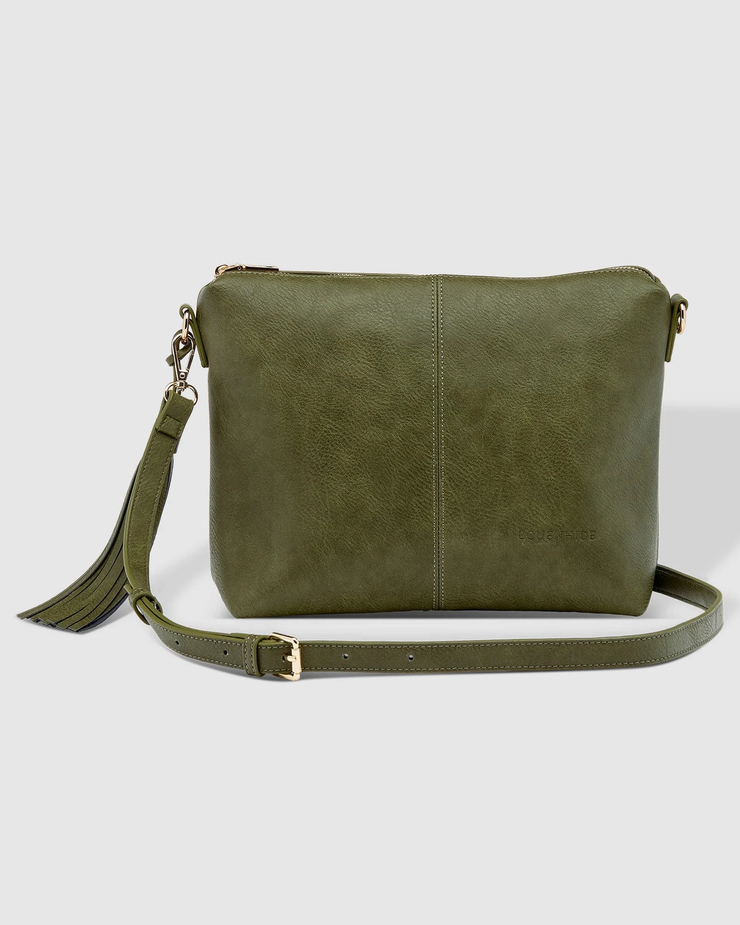 Daisy Crossbody Bag with Tyler Strap in Khaki