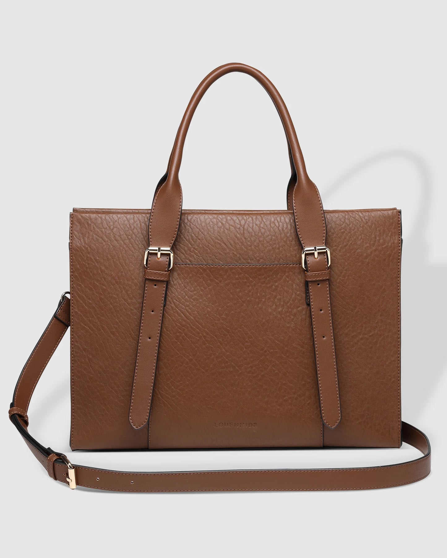 Harper Laptop Bag in Cocoa