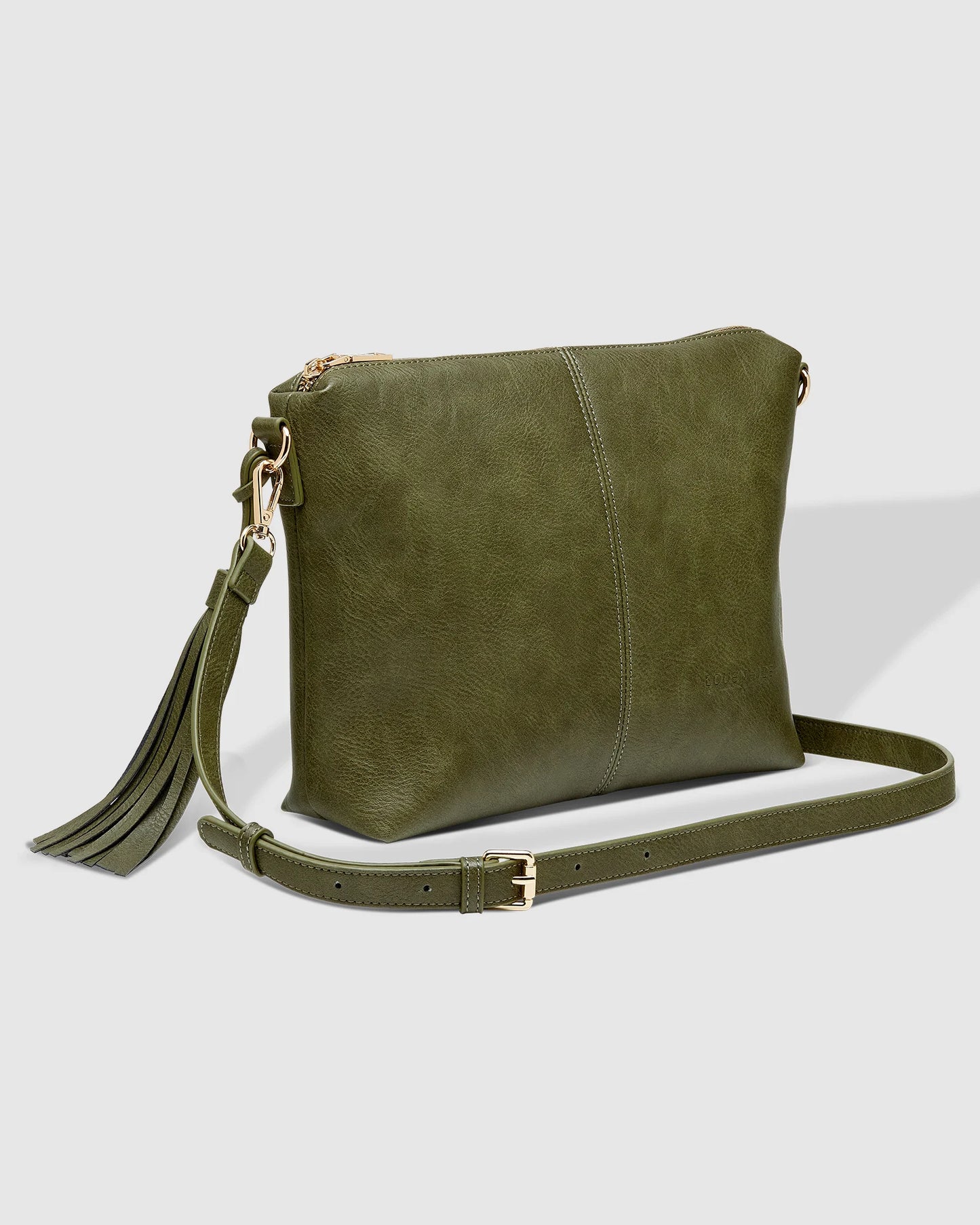 Daisy Crossbody Bag with Tyler Strap in Khaki