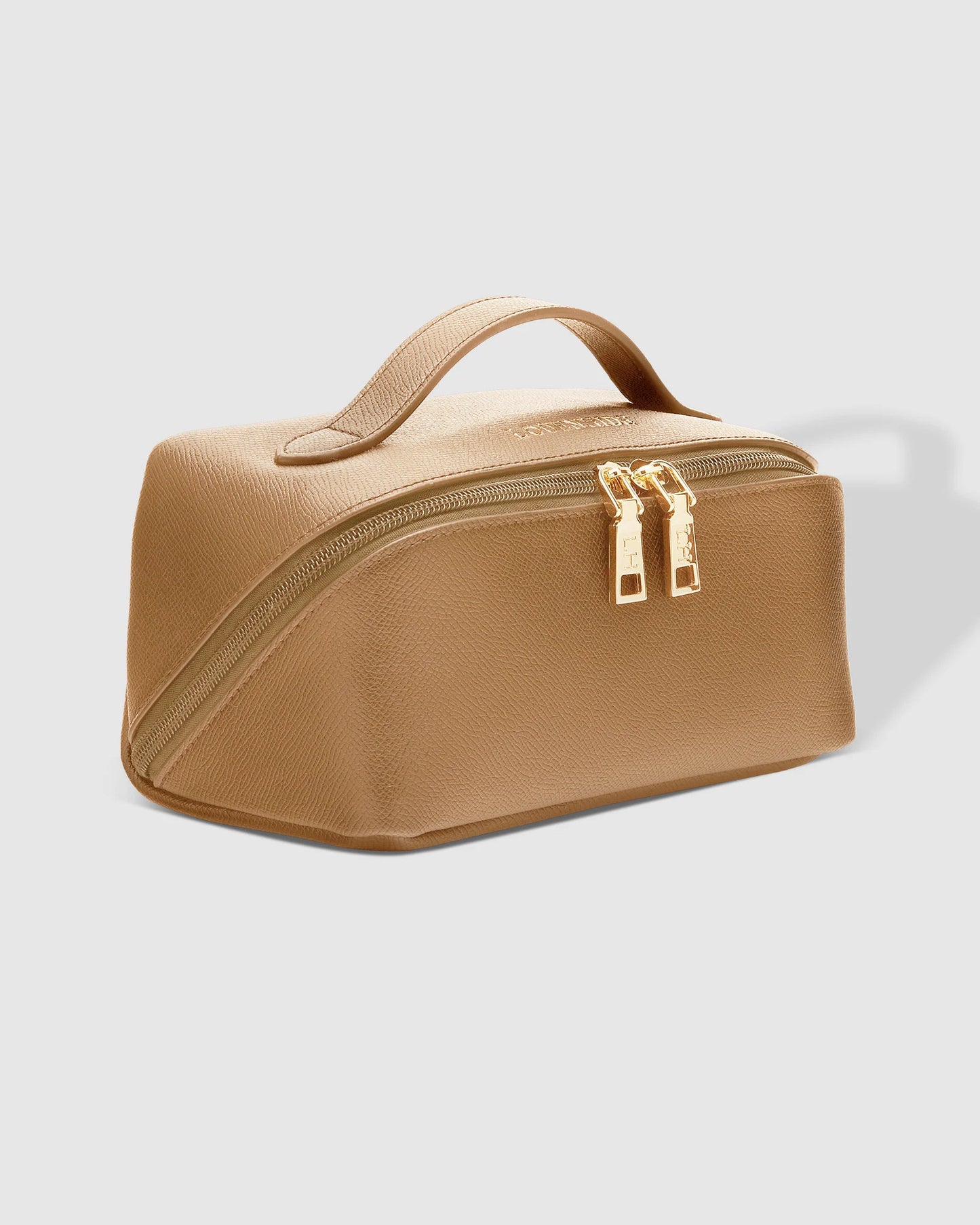 Ellis Makeup Bag in Camel