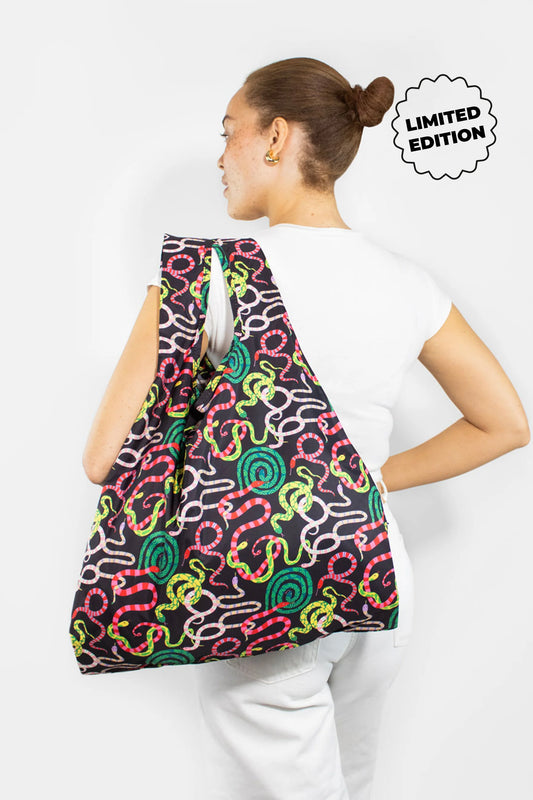 Bodil Jane | Sizzling Snakes Reusable Bag