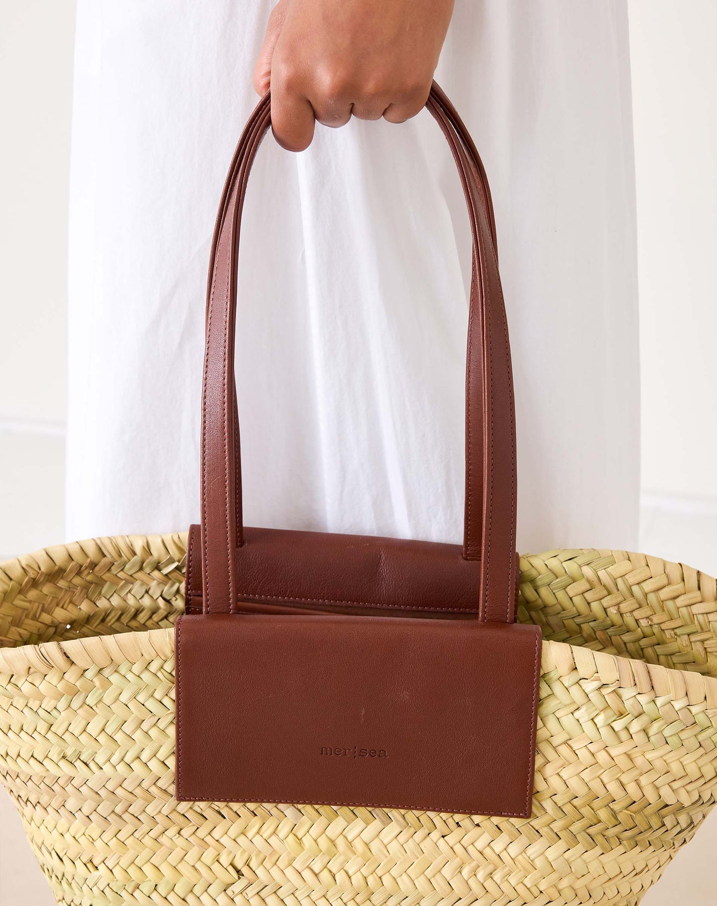 Marrakech Market Basket in Dark Brown (2 Sizes)