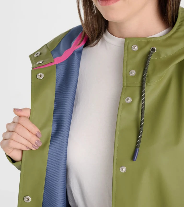 Newport Rain Jacket in Loden Green