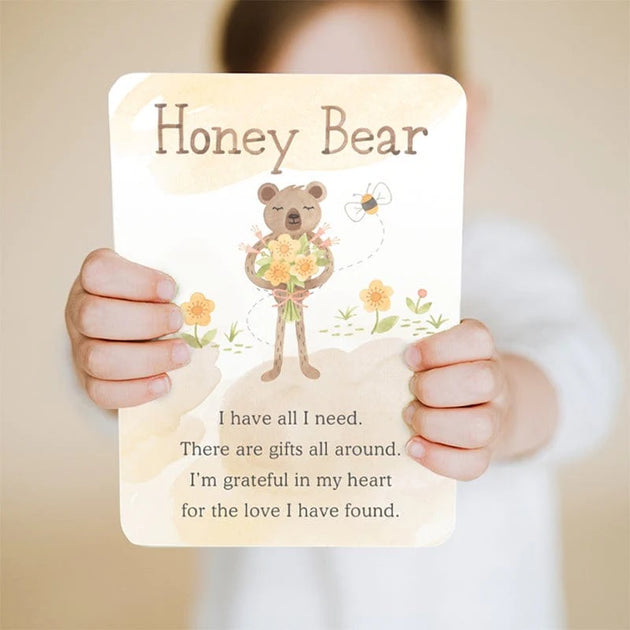 Honey Bear Snuggler & Book Set