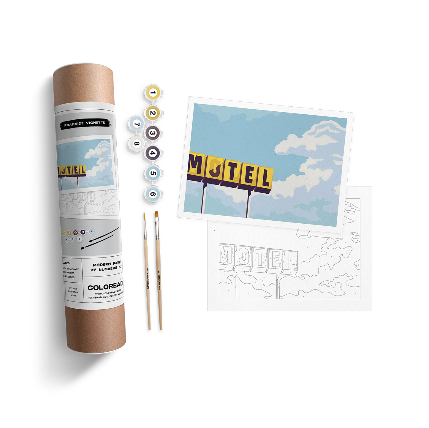 Roadside Vignette Painting Kit