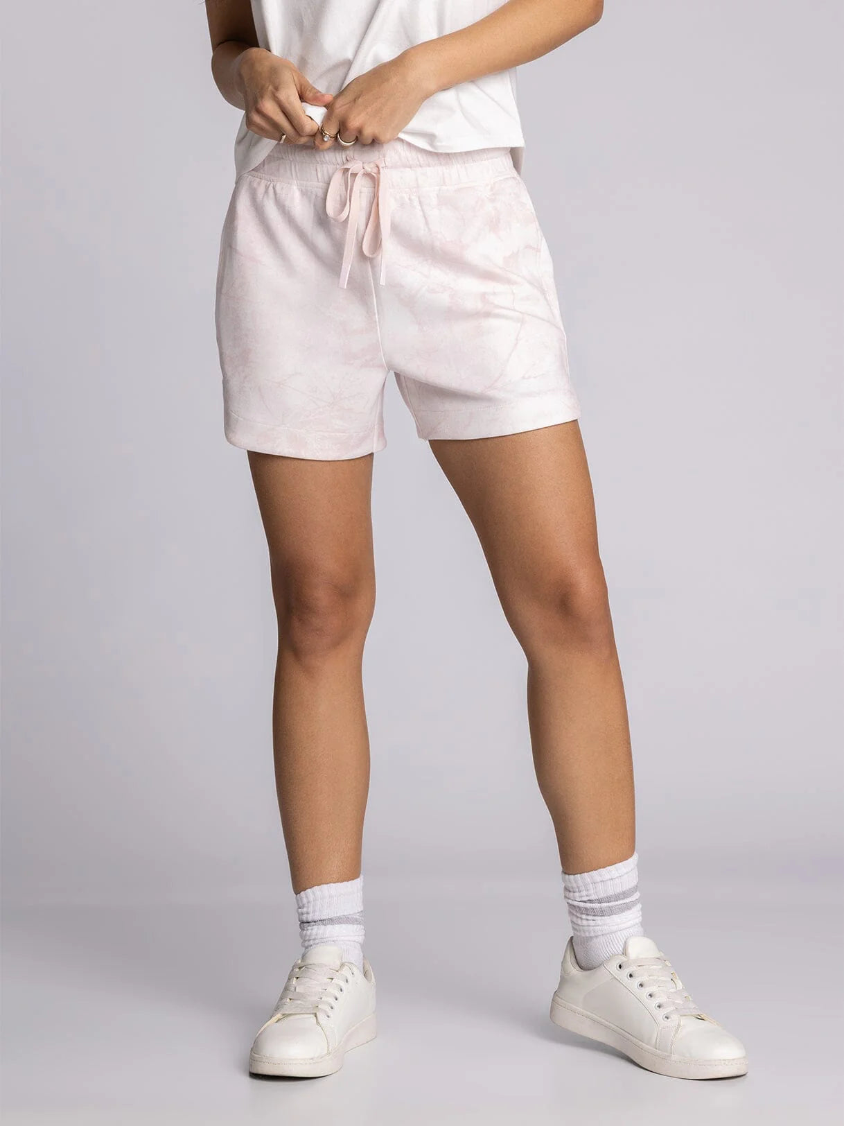 Rosie Shorts in Pink Sky