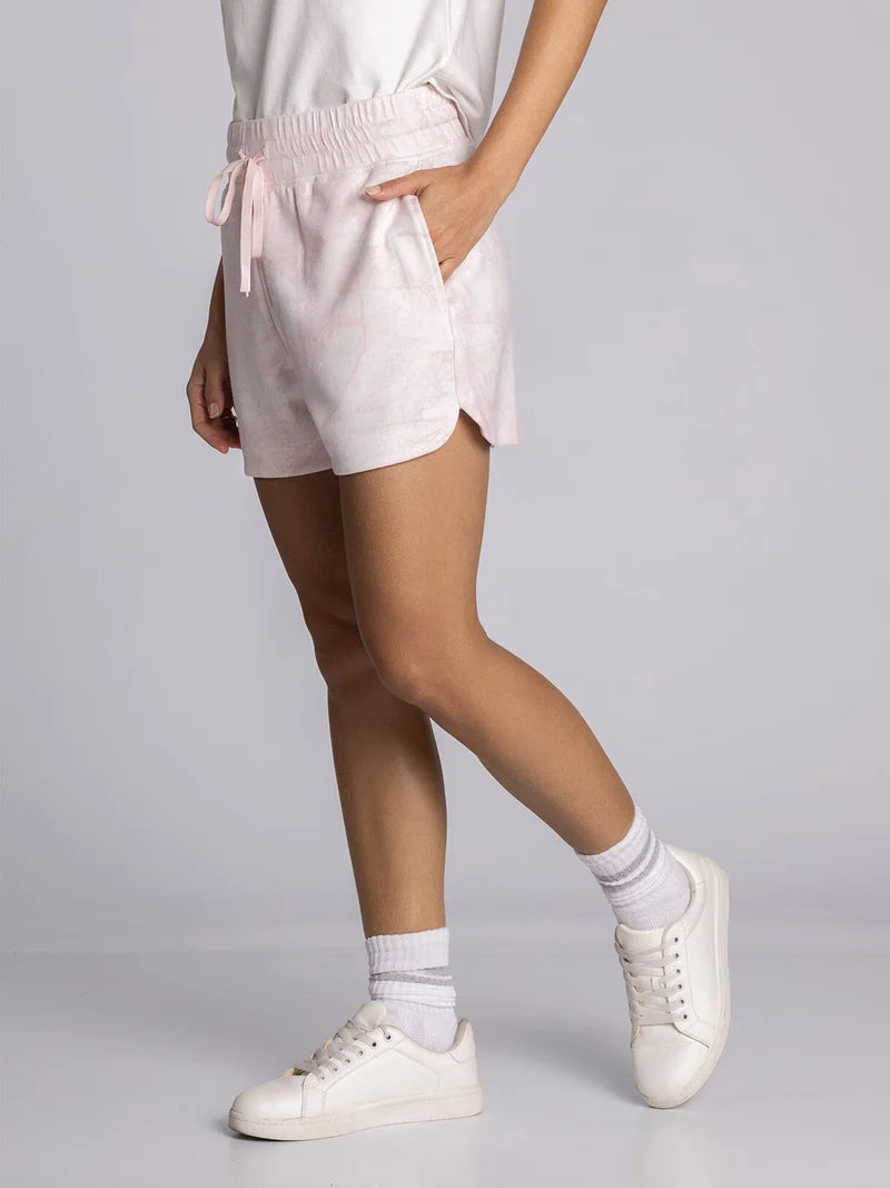 Rosie Shorts in Pink Sky