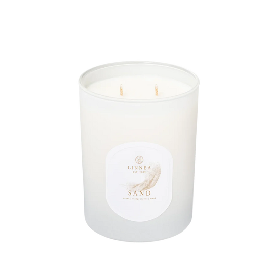Linnea Sand 2-wick Candle