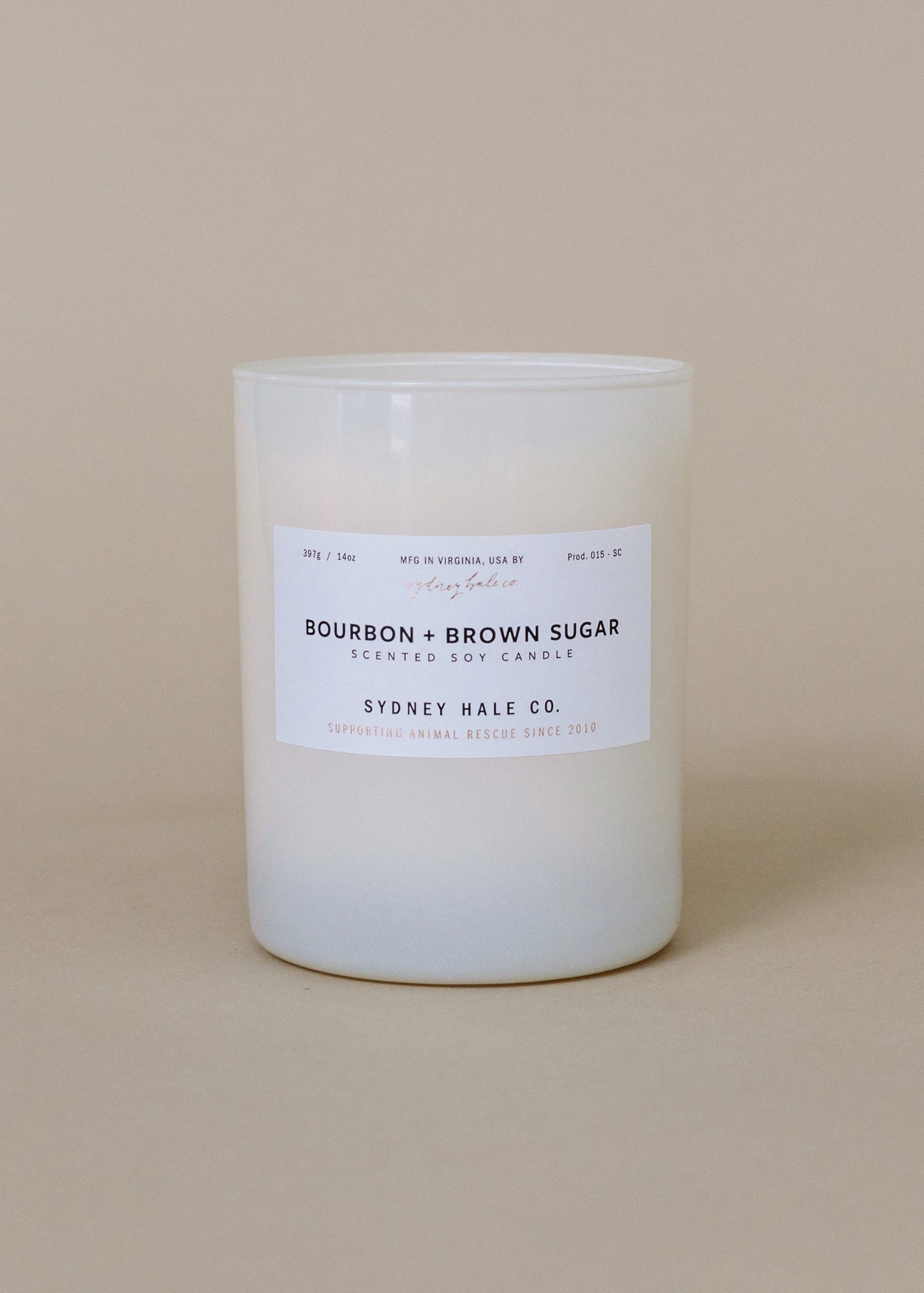 Bourbon + Brown Sugar Soy Candle