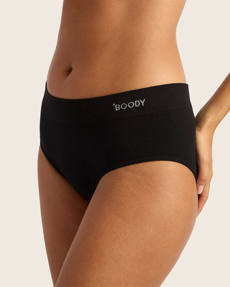 Midi Brief Underwear in Black