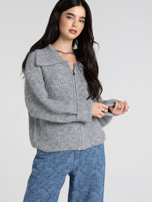 Sterling Jacket in Heather Grey