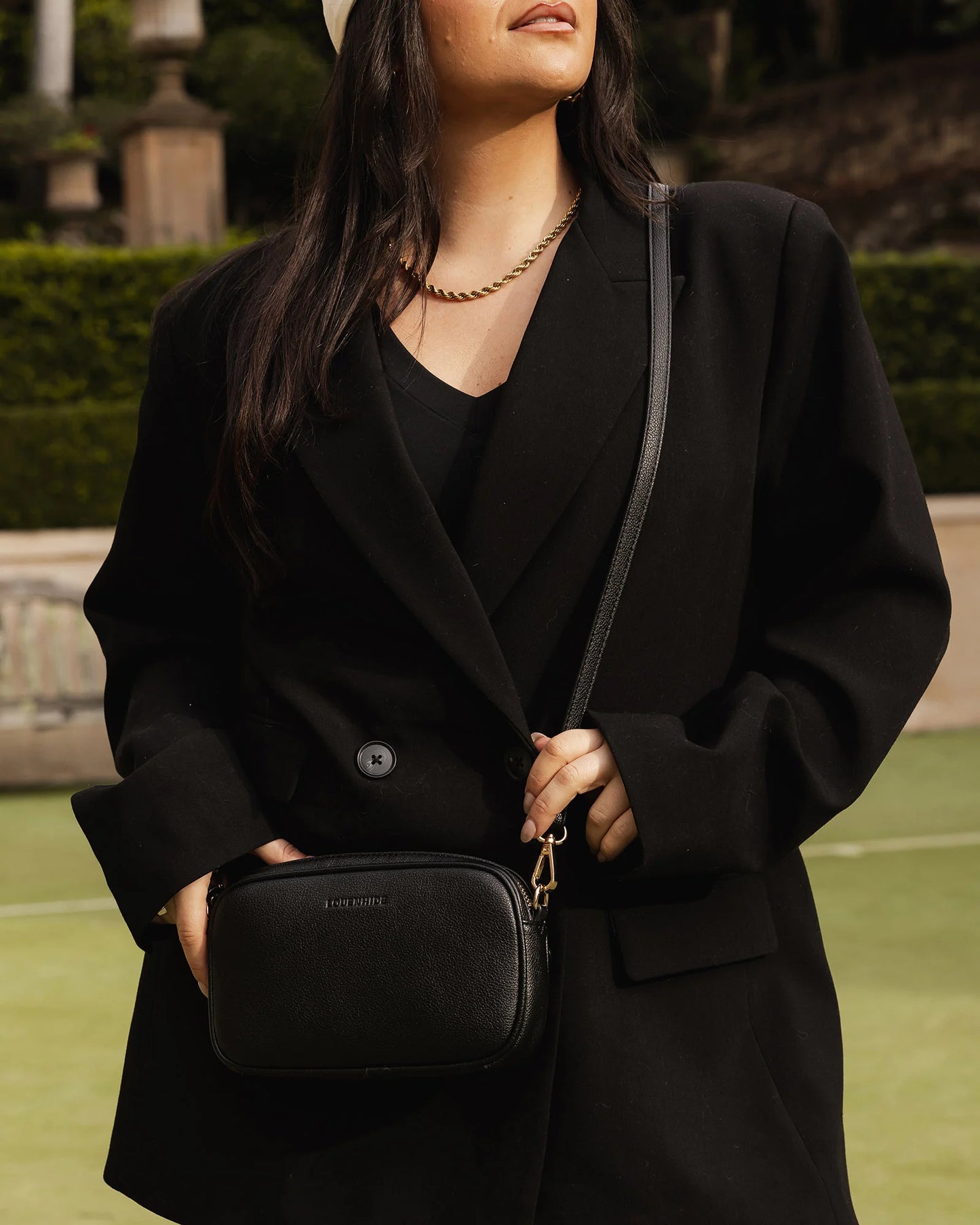 Bianca Crossbody Bag – Black