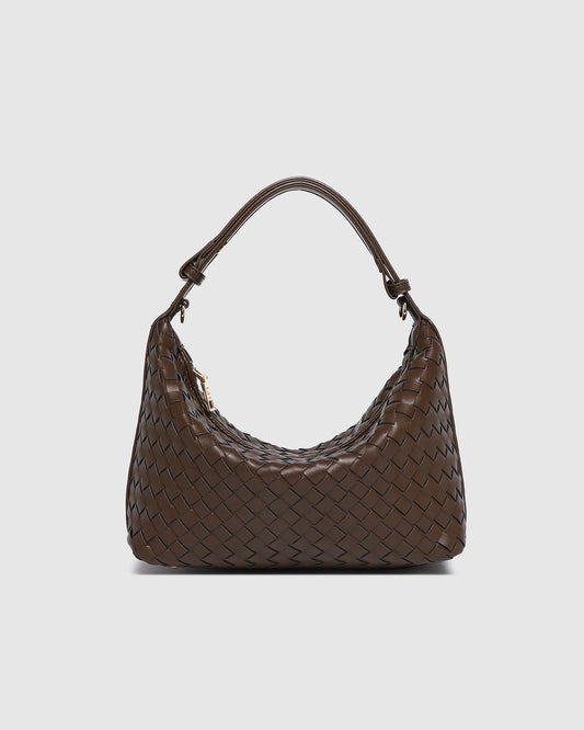 Madeline Shoulder Bag – Chocolate