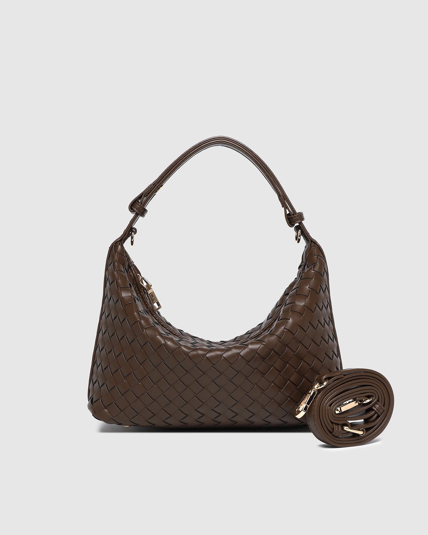 Madeline Shoulder Bag – Chocolate