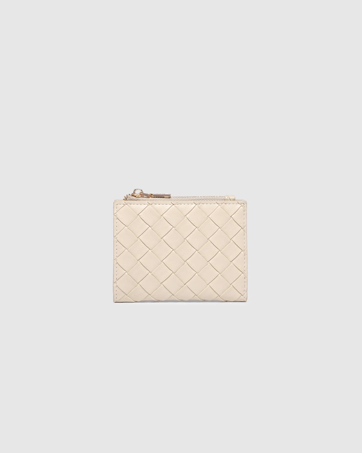 Lily Woven Wallet – Malt