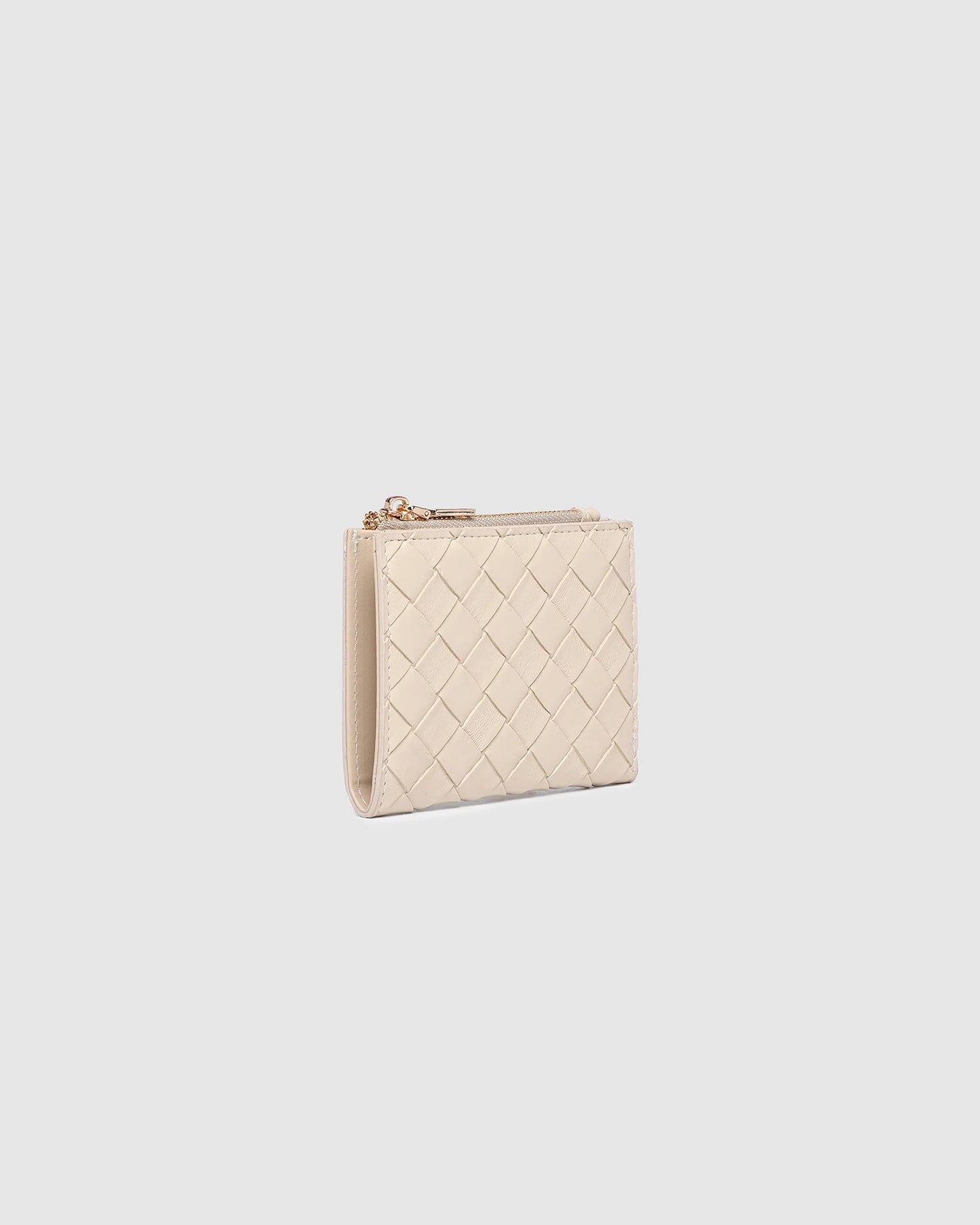 Lily Woven Wallet – Malt