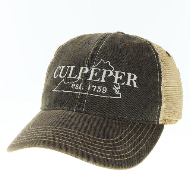 Culpeper Trucker Hat in Black