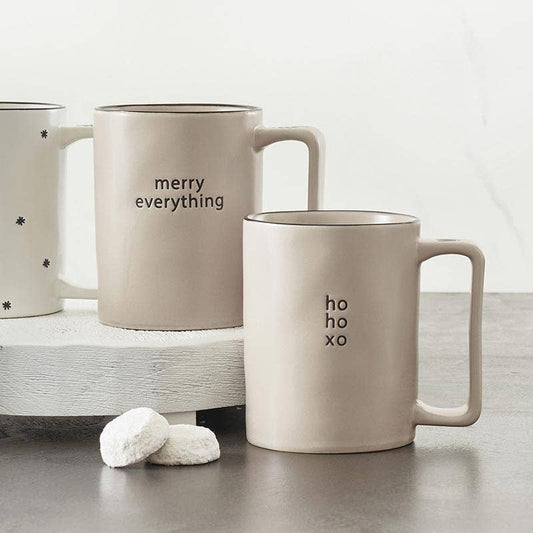 Holiday Organic Mug - HO HO XO