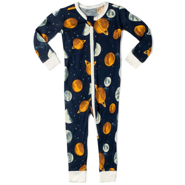 Zipper Pajamas in Planets