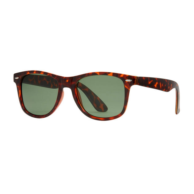Wallace - Brown Tort / Grey + Green Polarized Lens