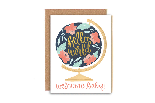 Welcome Baby Greeting Card