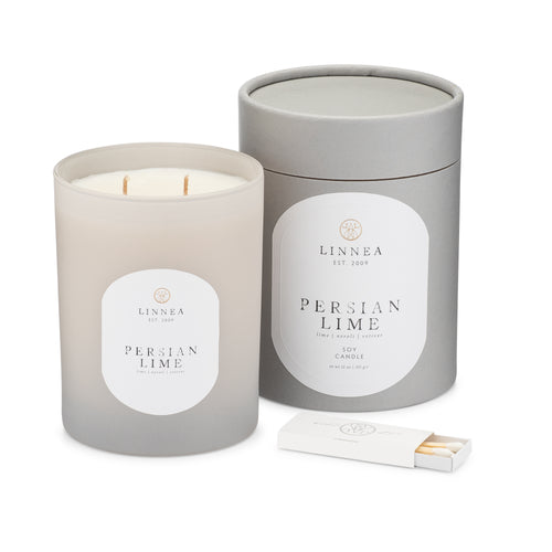 Linnea Persian Lime 2-wick Candle