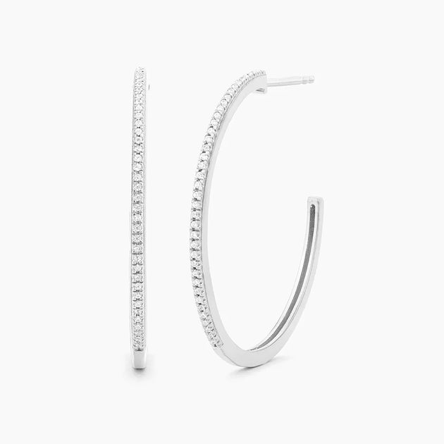 It’s a Hoop Thing Earrings in Silver