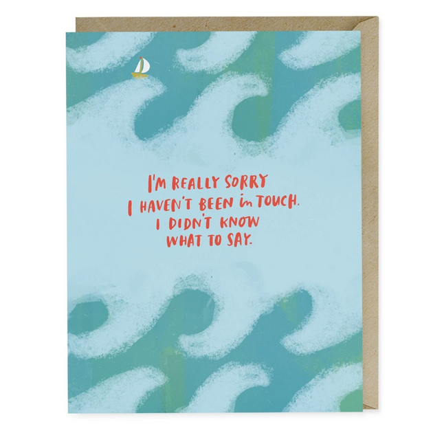 I'm Really Sorry Greeting Card