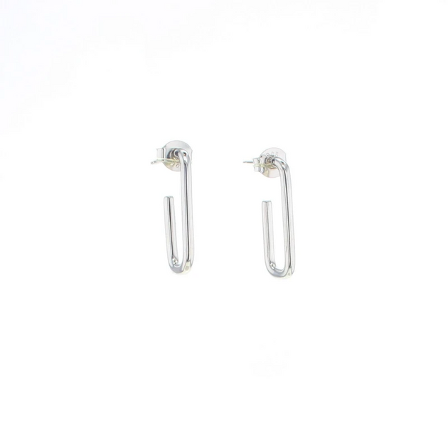 Palmer Earrings in Silver