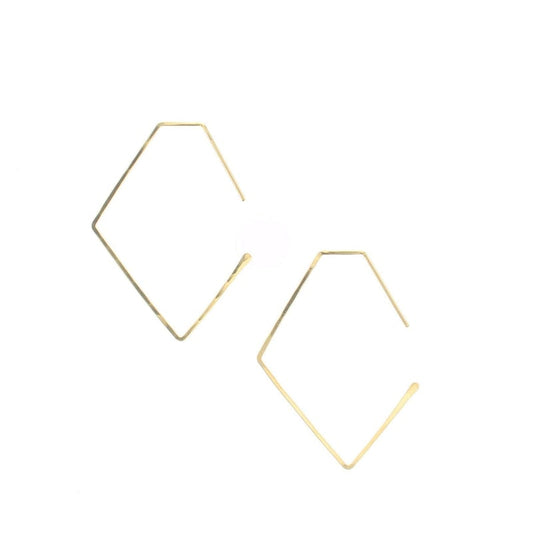 Small Haven Earrings in Gold
