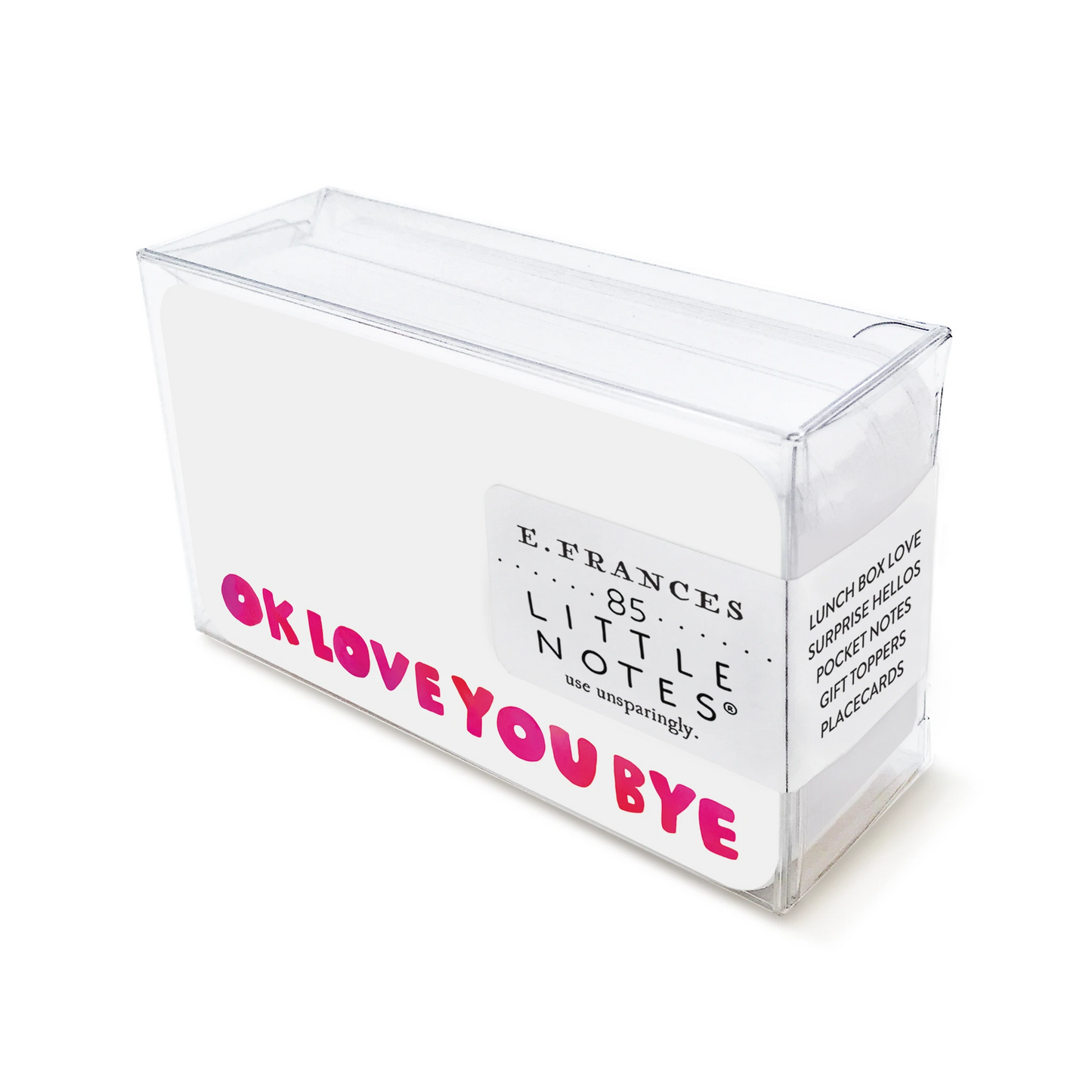 okloveyoubye Boxed Little Notes