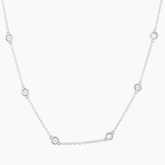 In the Loop Necklace, Silver