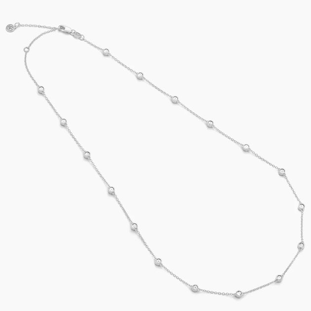 In the Loop Necklace, Silver