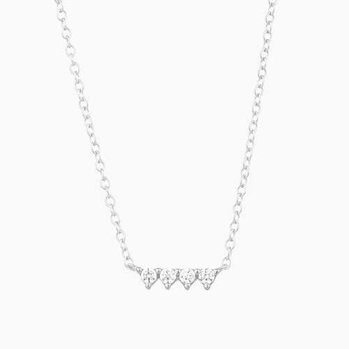 Oyo Pendant Necklace in Silver