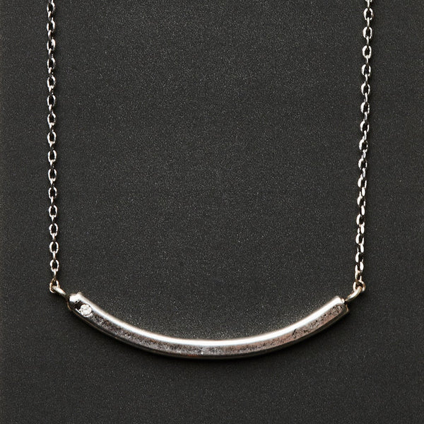 Refined Necklace in Comet/Silver