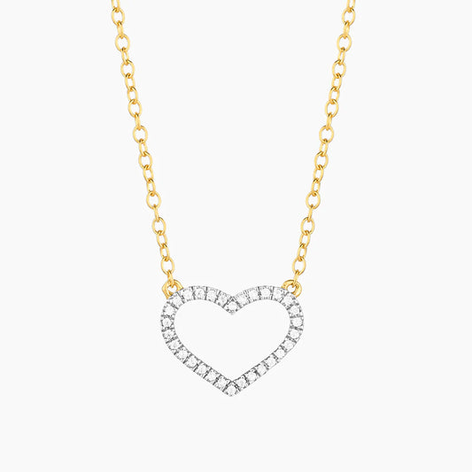 True Love Always Necklace in Gold