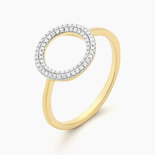 ELLA STEIN Connect The Circles Stackable Band Ring