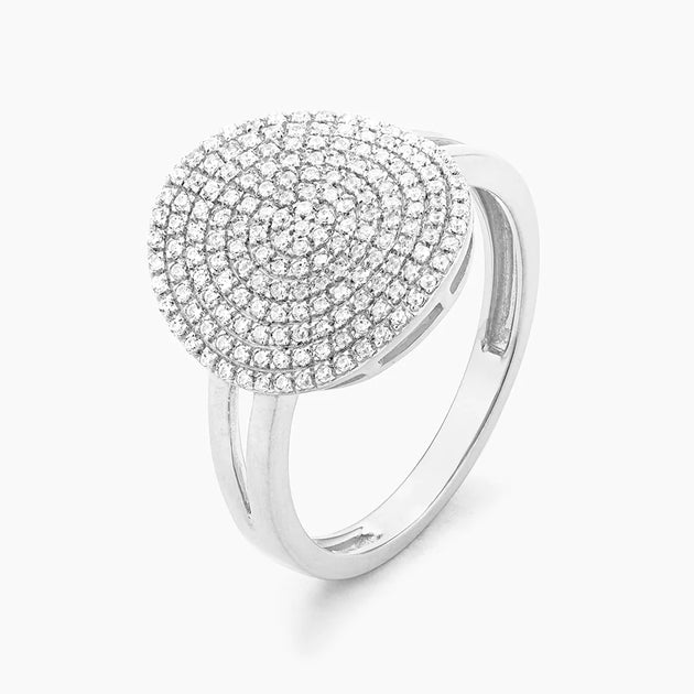 Right Round Fashion Ring in Silver