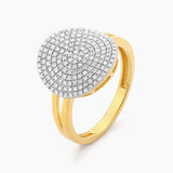 Right Round Fashion Ring in Gold
