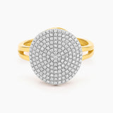 Right Round Fashion Ring in Gold