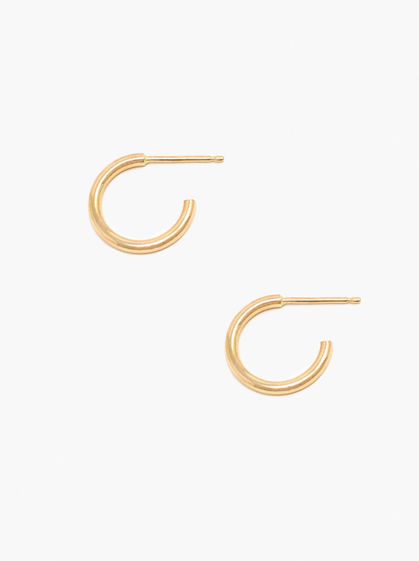 Celine Huggie Hoops in Gold