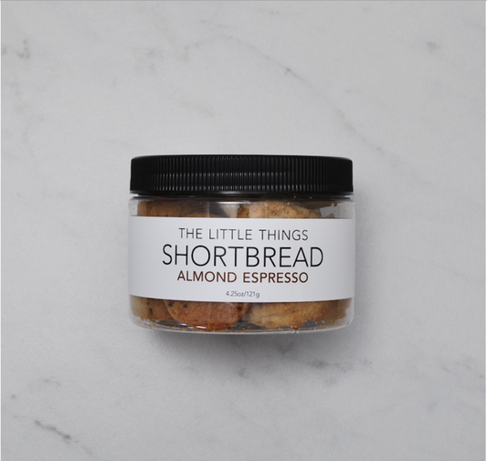 Almond Espresso Shortbread