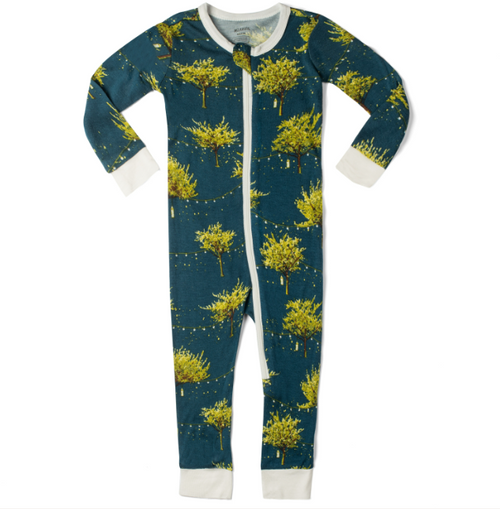 Zipper Pajamas in Firefly