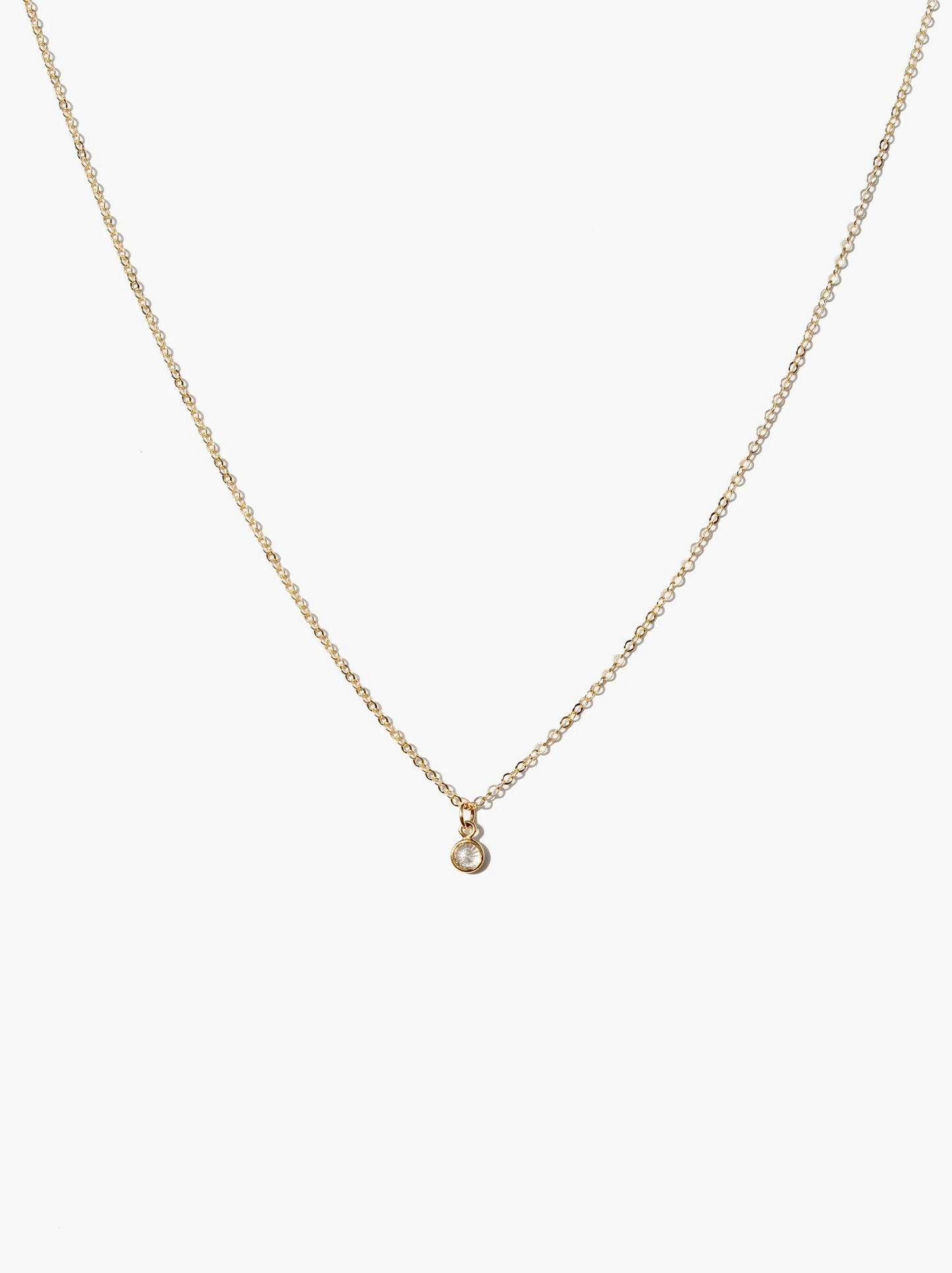 Stella Drop Necklace in Gold