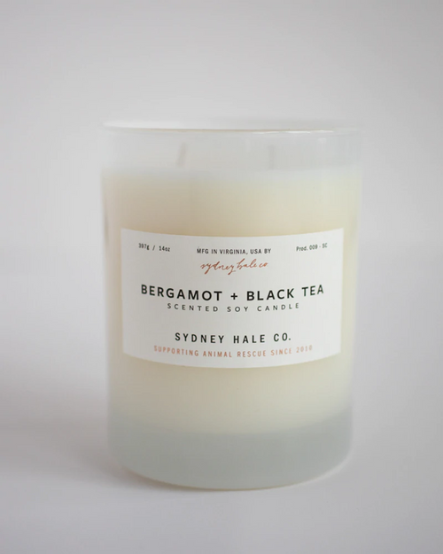 Bergamot + Black Tea Soy Candle