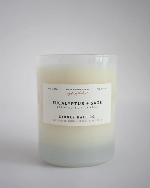 Eucalyptus + Sage Soy Candle