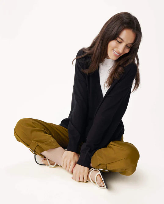 Anywhere Cardigan in Black