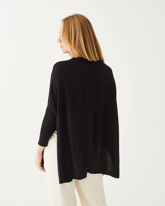 Catalina Crewneck Sweater in Black