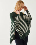 Catalina Sweater in Juniper Stripe