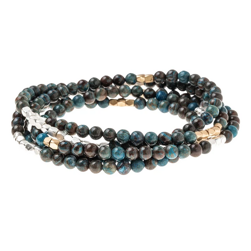Stone Wrap in Blue Sky Jasper